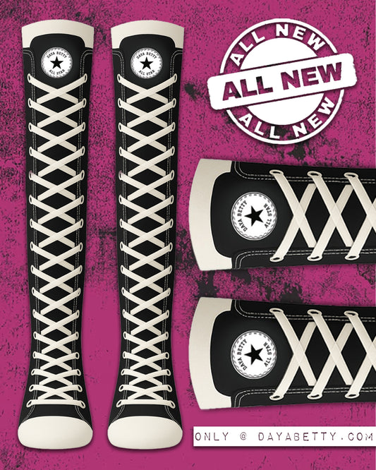 Daya Betty: ALL STAR SOCKS! *PRE-ORDER*